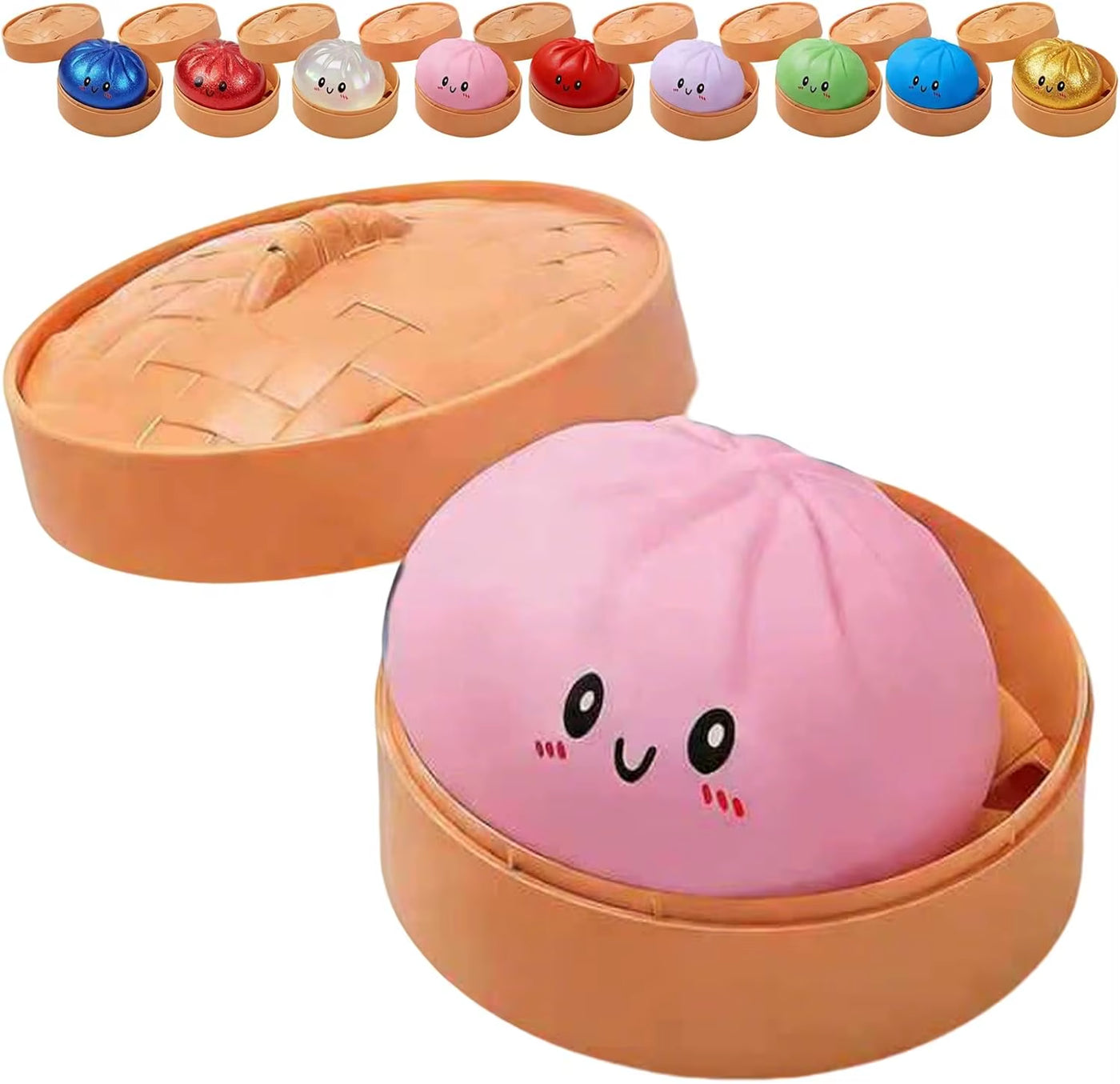 Glitter Dumpling Squishy with Box